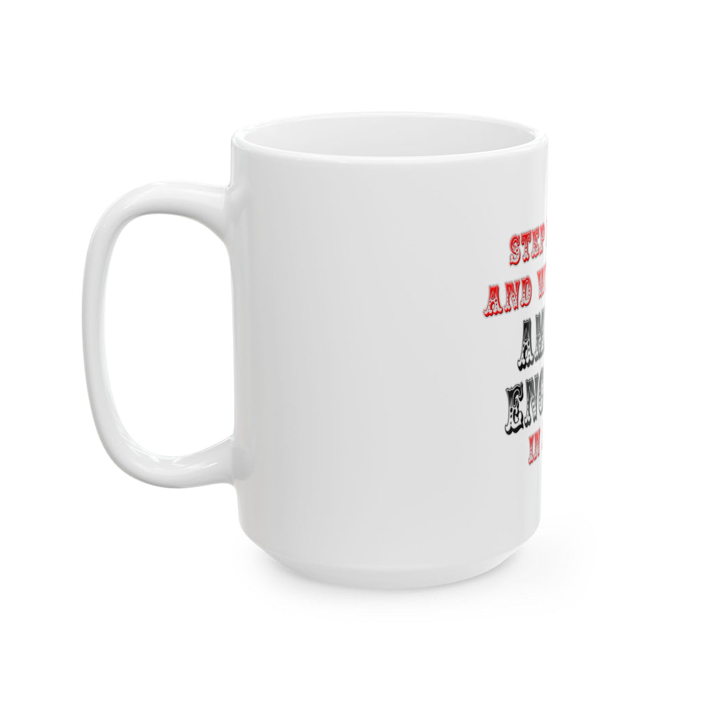 Amazing Engineer In Action - Ceramic Mug, (11oz, 15oz)