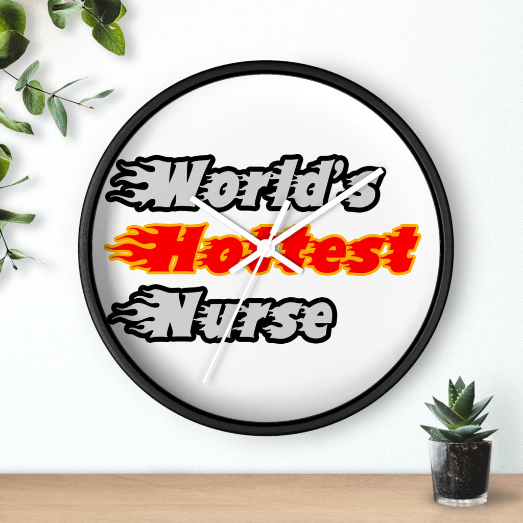World's Hottest Nurse - Wall Clock
