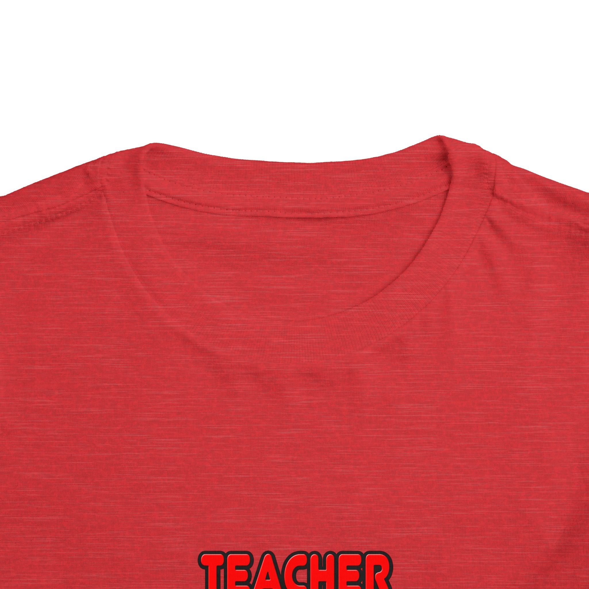Rainbow Teacher - Toddler Short Sleeve Tee
