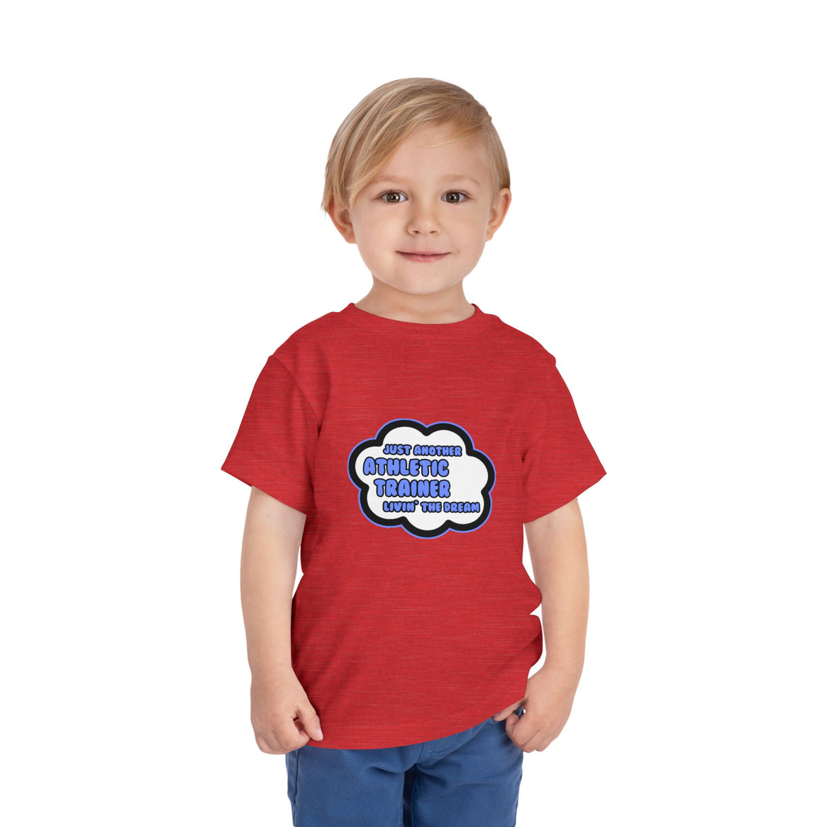 Athletic Trainer .. Livin' The Dream - Toddler Short Sleeve Tee