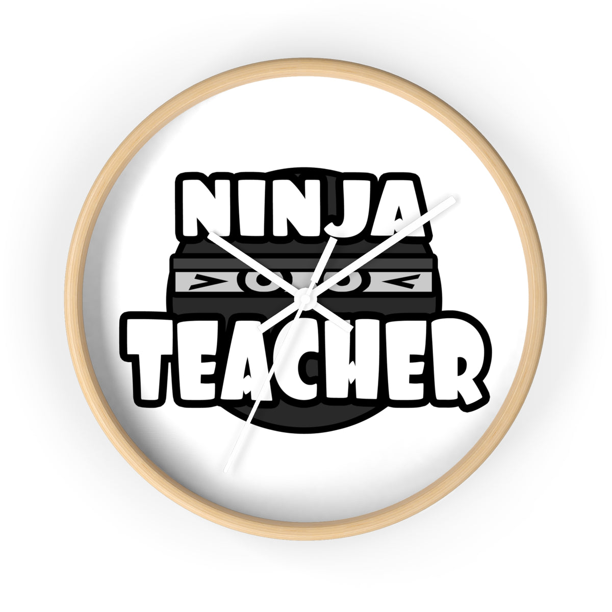 Ninja Teacher - Wall Clock