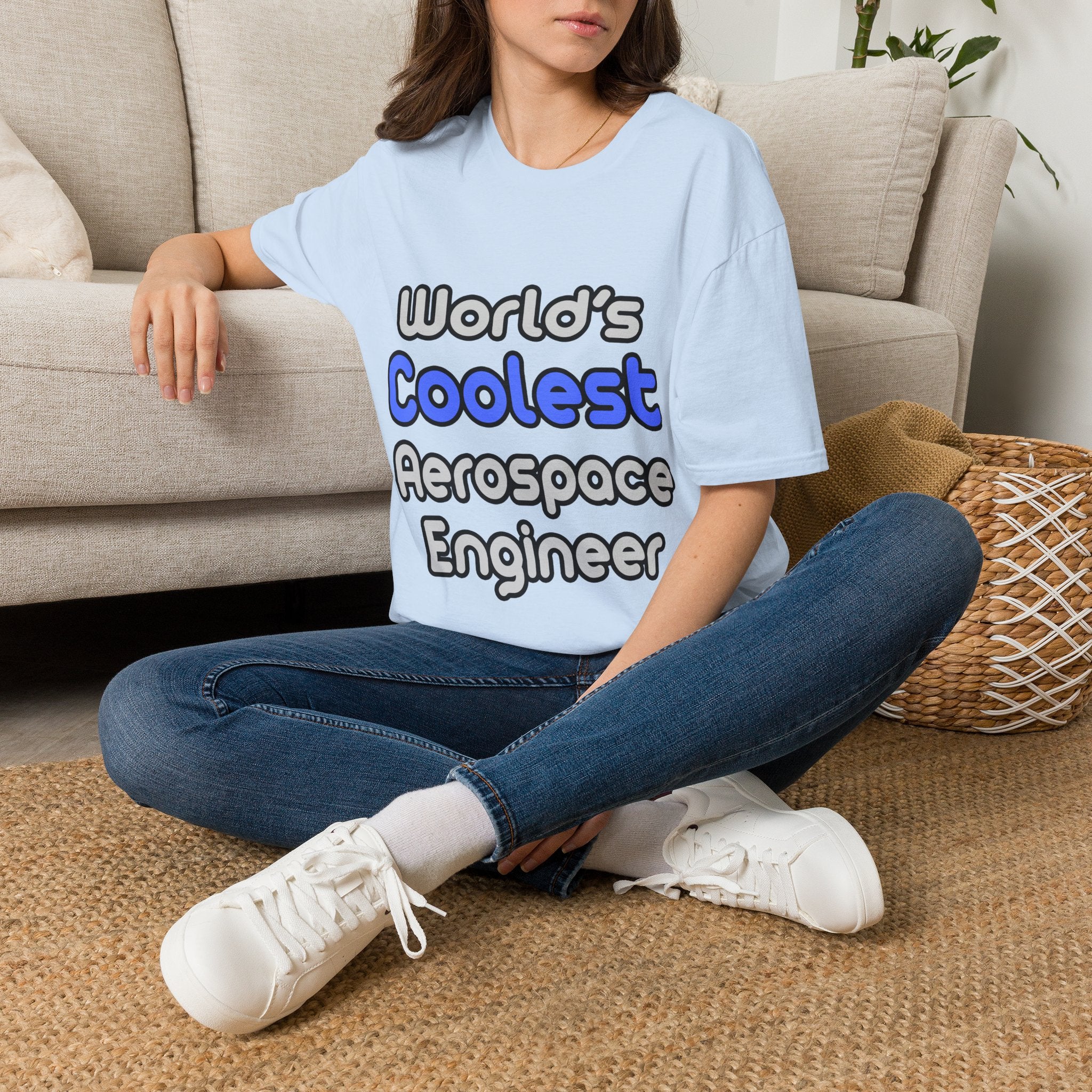 World's Coolest Aerospace Engineer - Unisex Softstyle T-Shirt