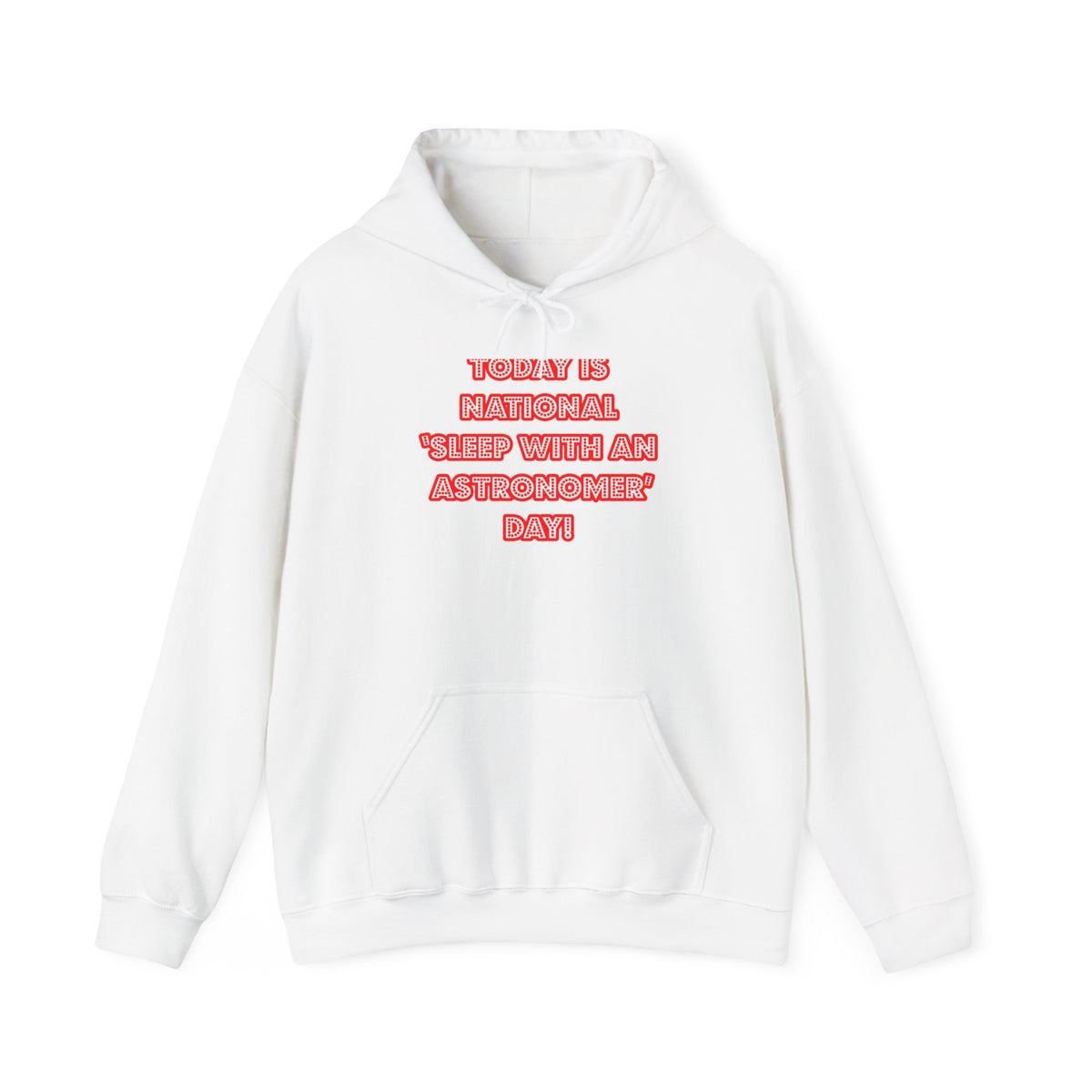 National 'Sleep With an Astronomer' Day - Unisex Heavy Blend™ Hooded Sweatshirt