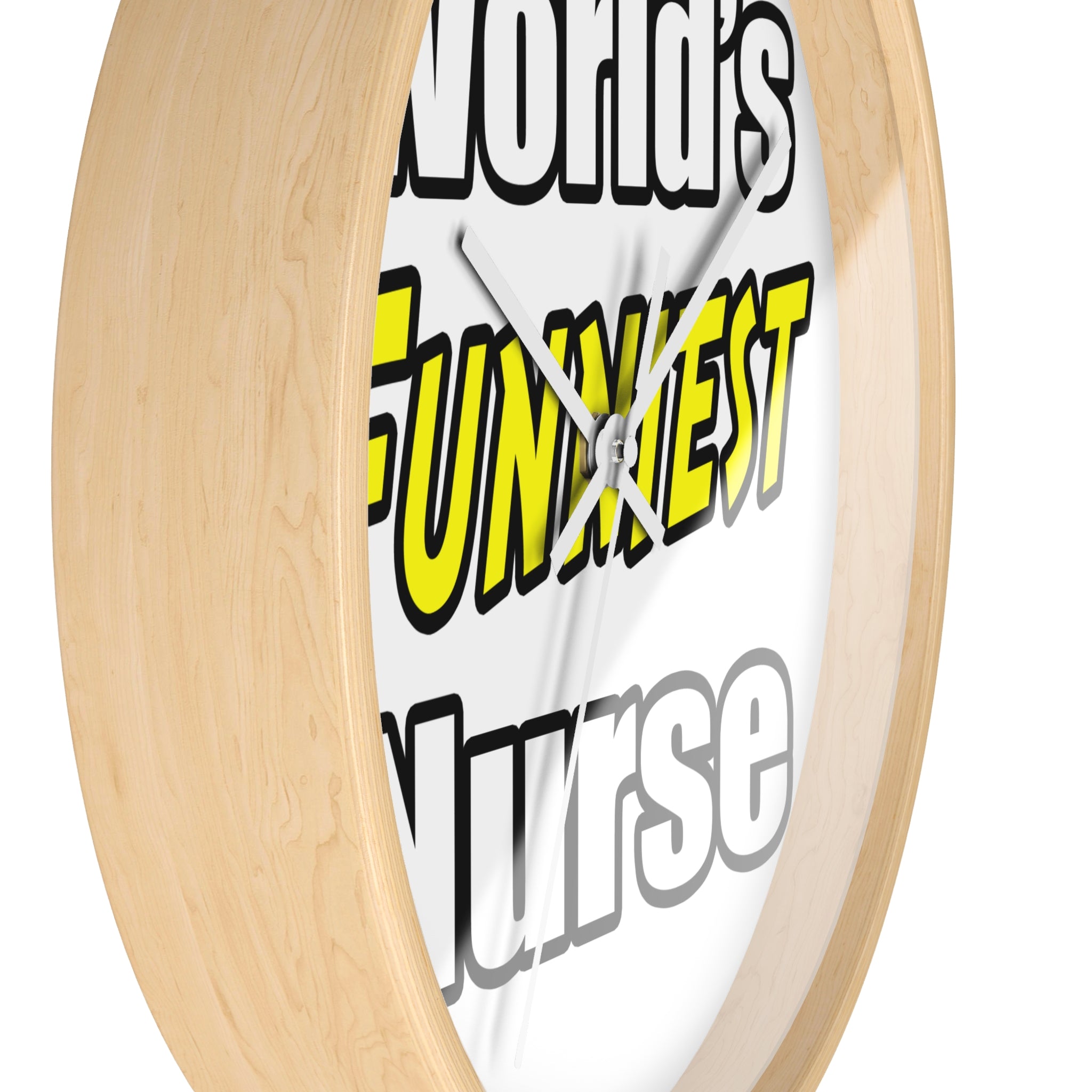 World's Funniest Nurse - Wall Clock