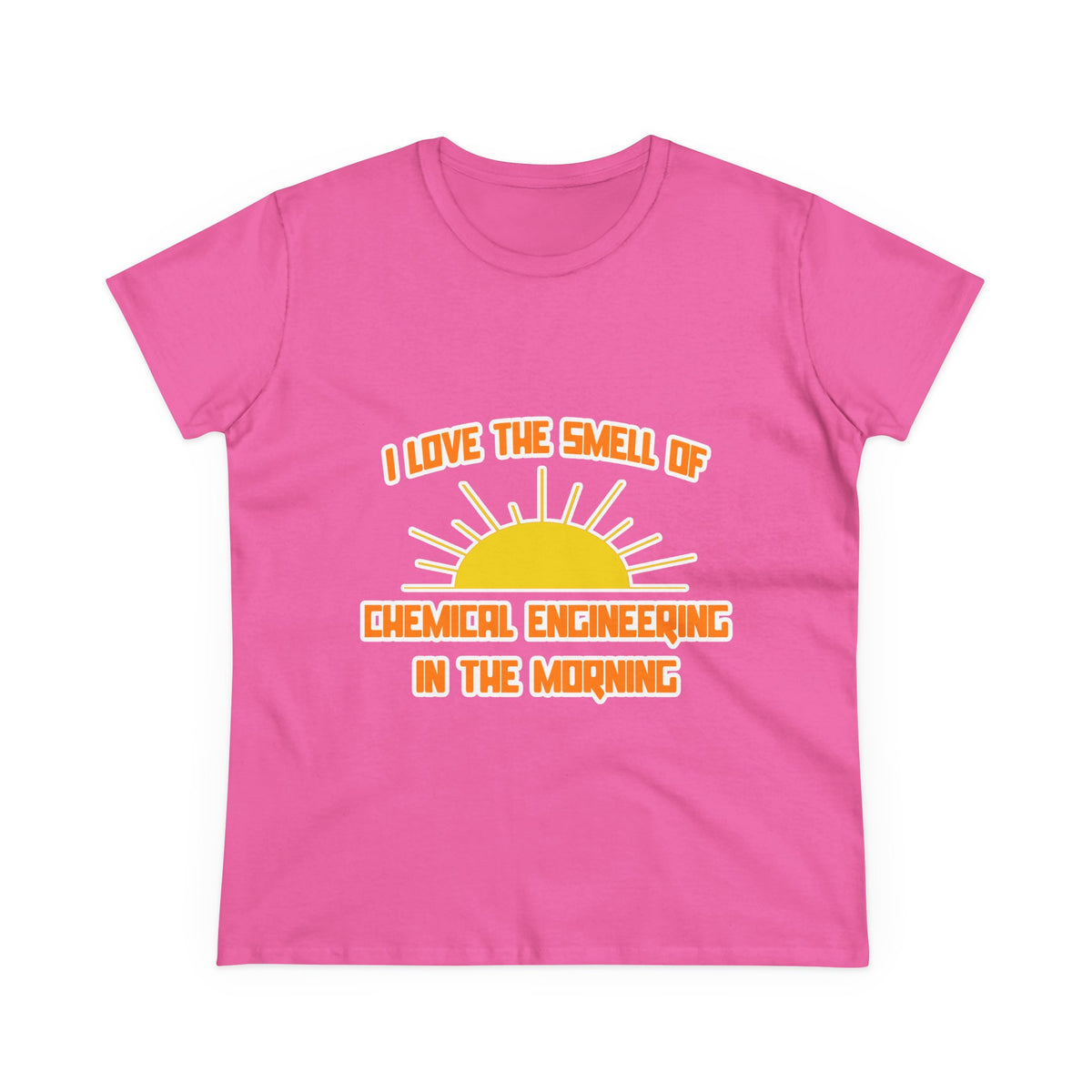 Smell of Chemical Engineering in the Morning - Women's Midweight Cotton Tee
