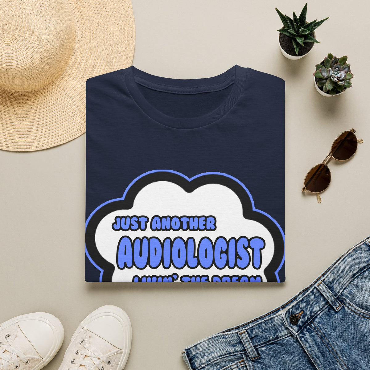 Audiologist .. Livin' The Dream - Unisex Softstyle T-Shirt
