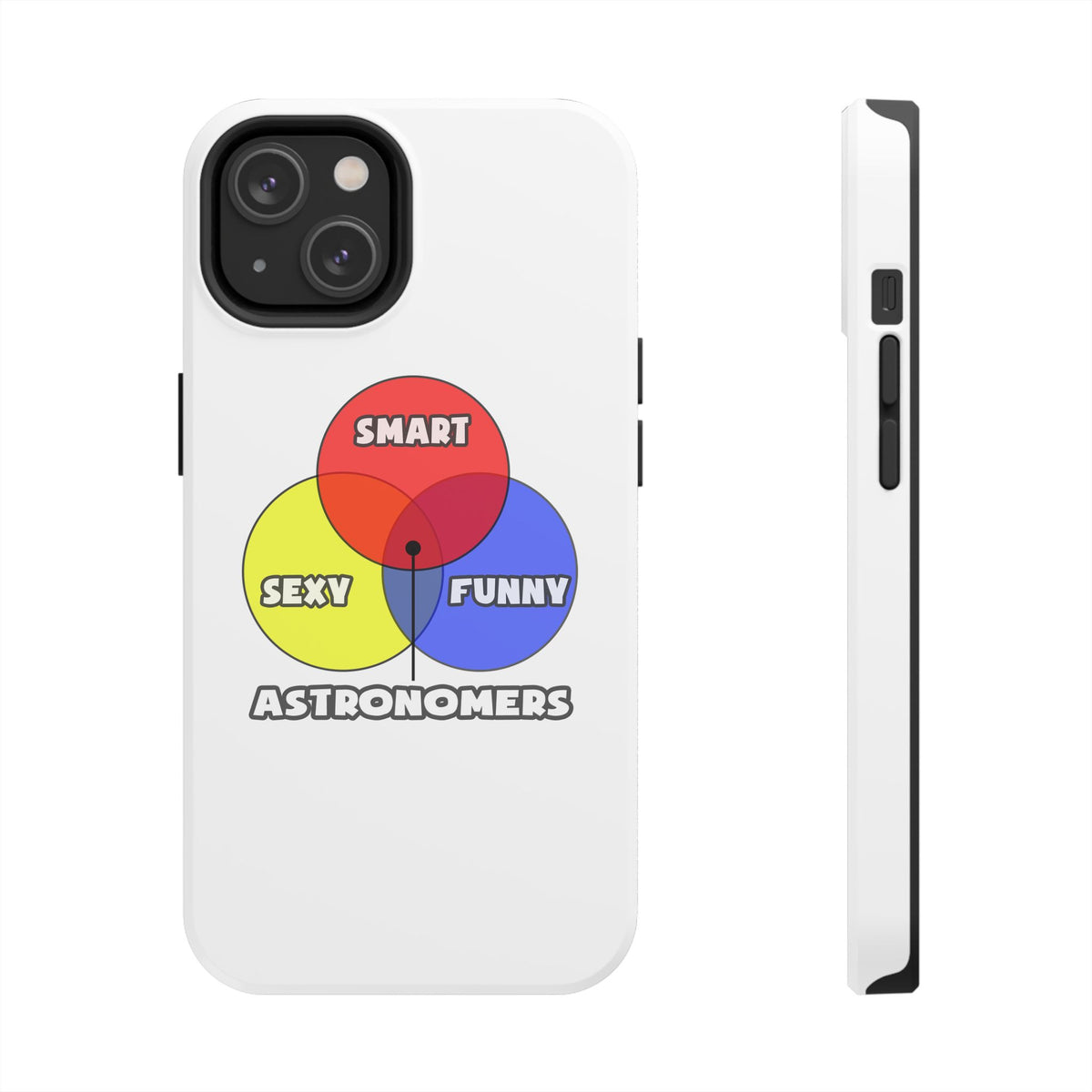 Venn Diagram .. Astronomers - Tough Phone Cases