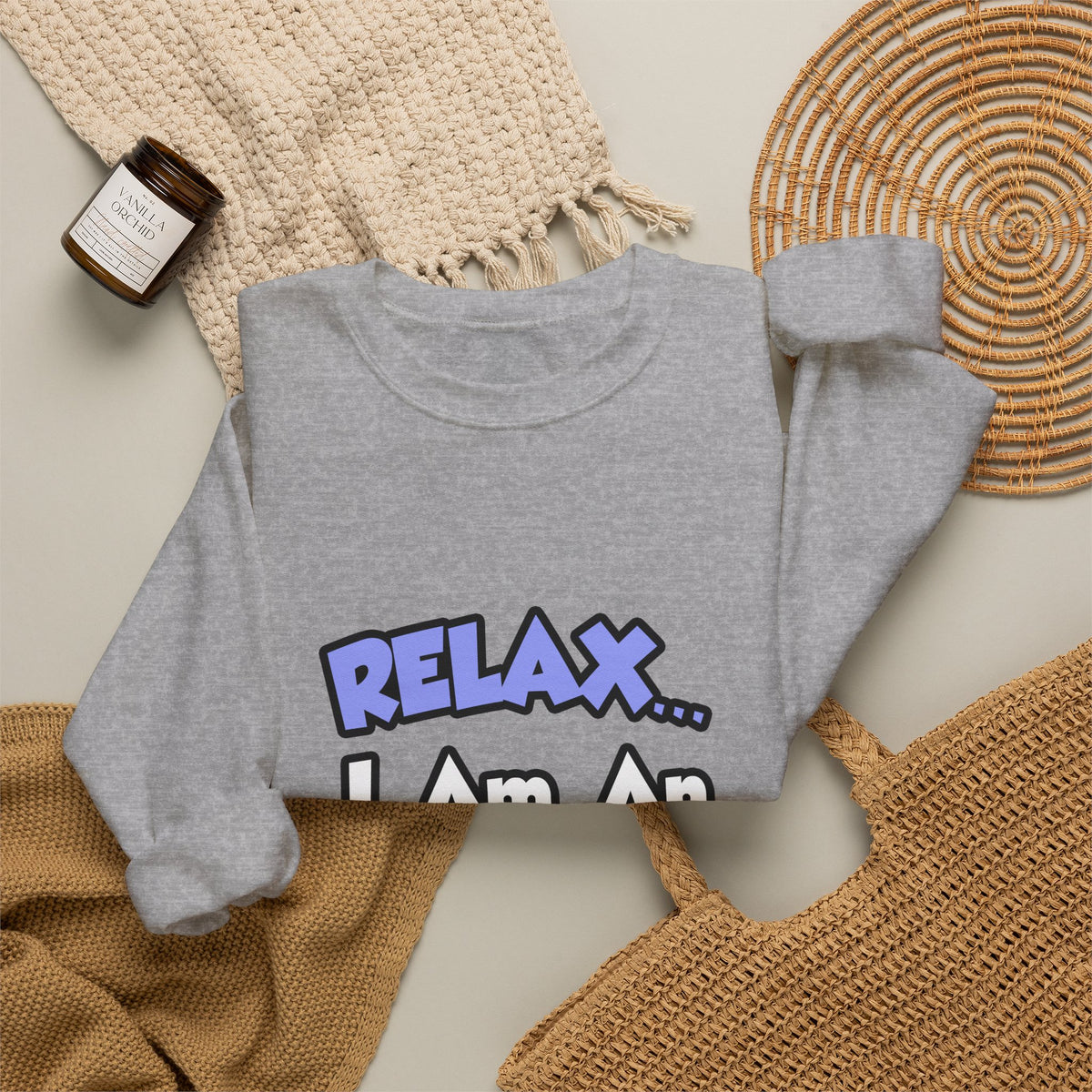 Relax...I'm An Astronomer - Unisex Heavy Blend™ Crewneck Sweatshirt
