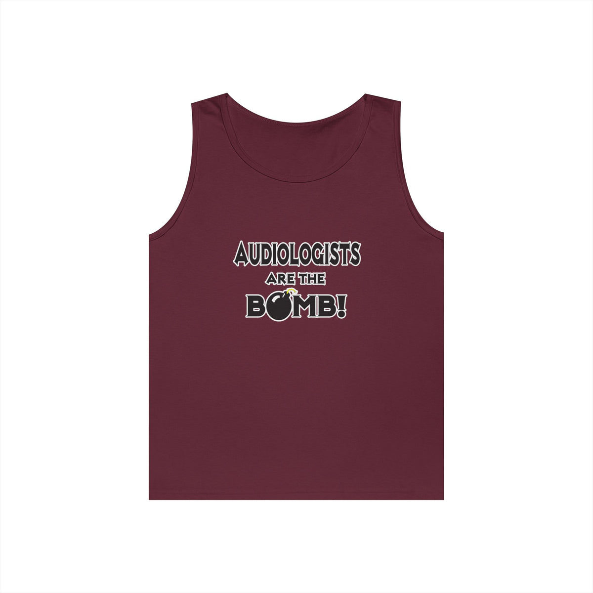 Audiologists Are The Bomb! - Unisex Heavy Cotton Tank Top