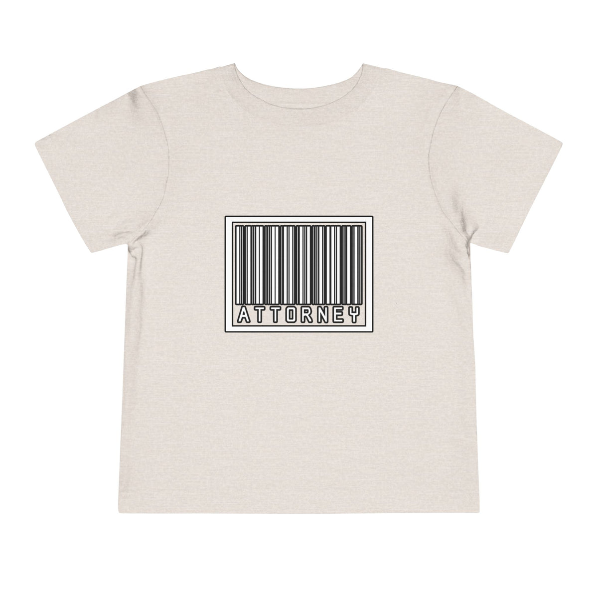 Barcode Attorney - Toddler Short Sleeve Tee