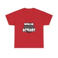 Ninja Actuary - Unisex Heavy Cotton Tee