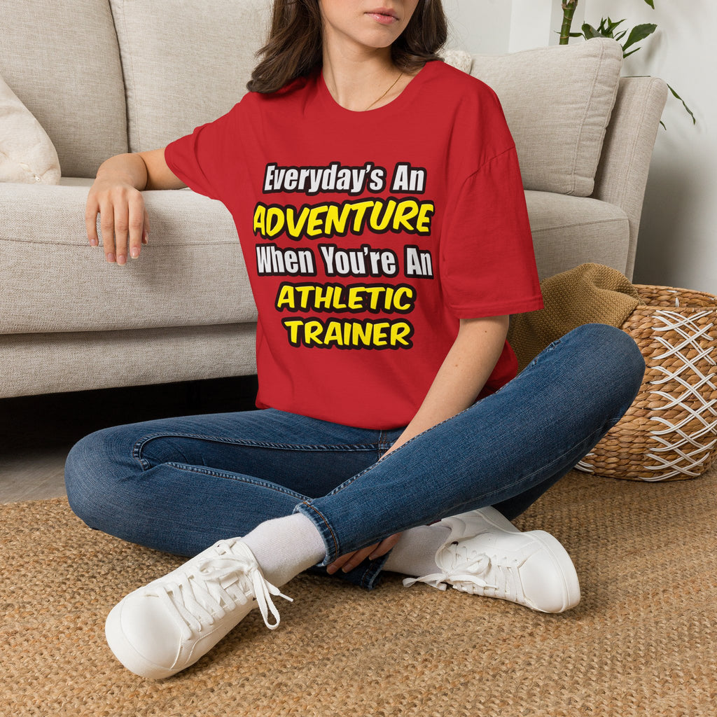 Everyday's An Adventure .. Athletic Trainer - Unisex Softstyle T-Shirt