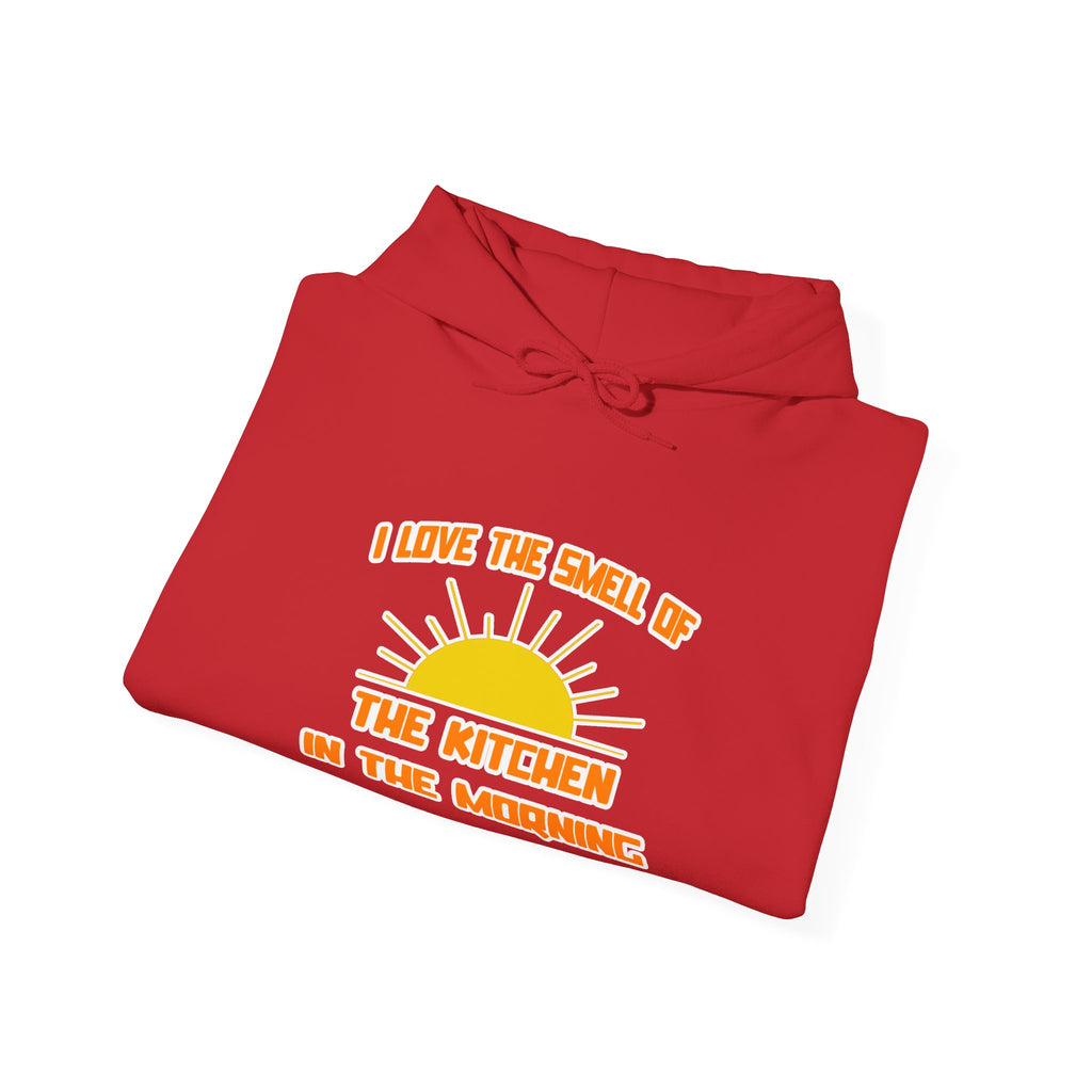 Smell of The Kitchen in the Morning - Unisex Heavy Blend™ Hooded Sweatshirt