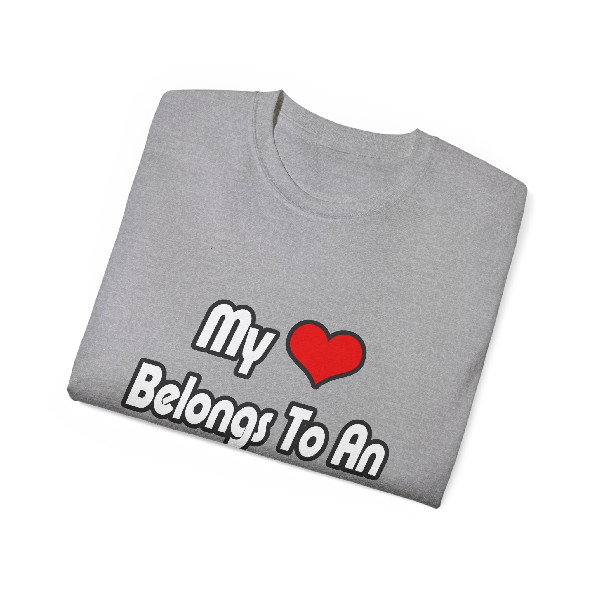 My Heart Belongs To An Engineer - Unisex Ultra Cotton Tee