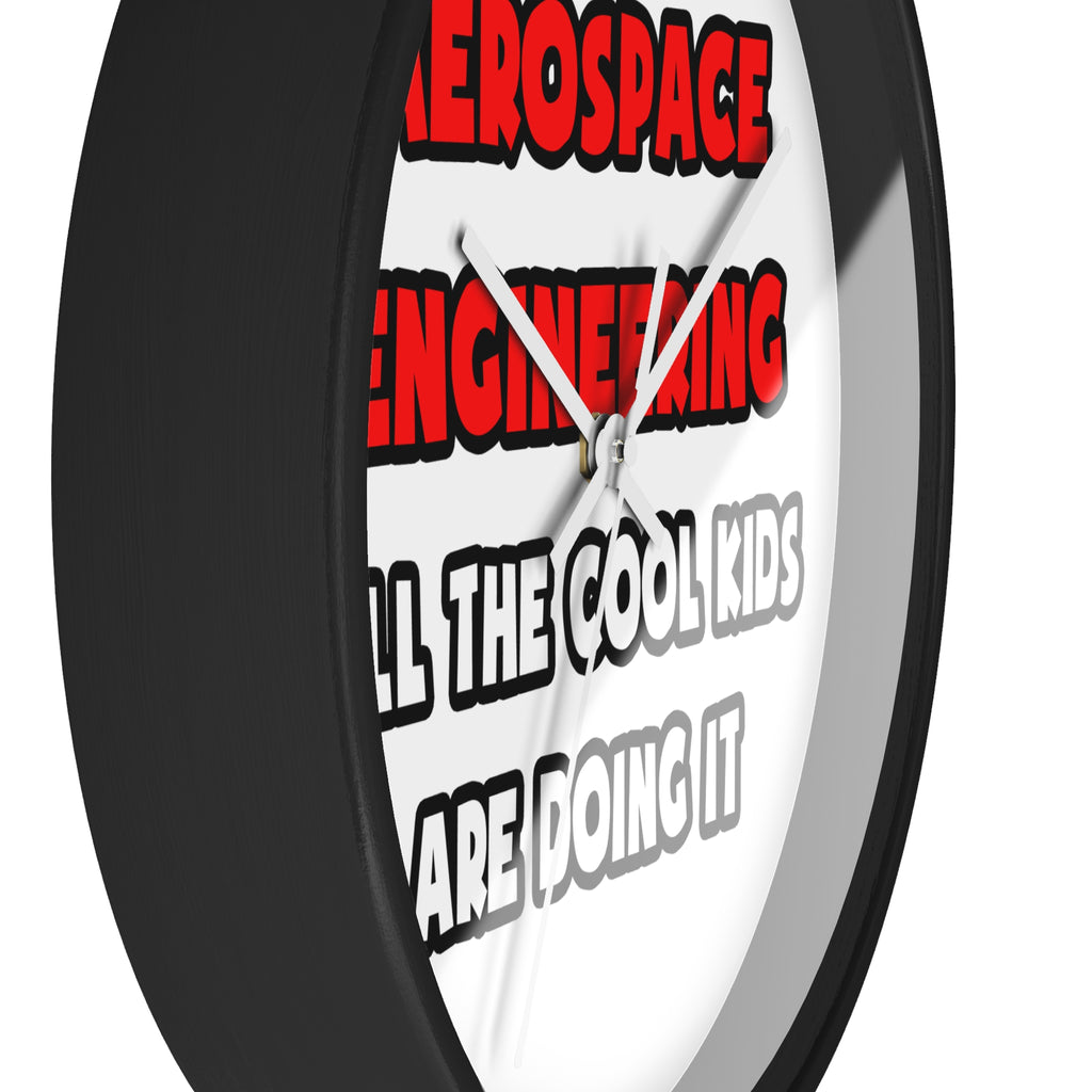 Funny Aerospace Engineer Shirts and Gifts - Wall Clock