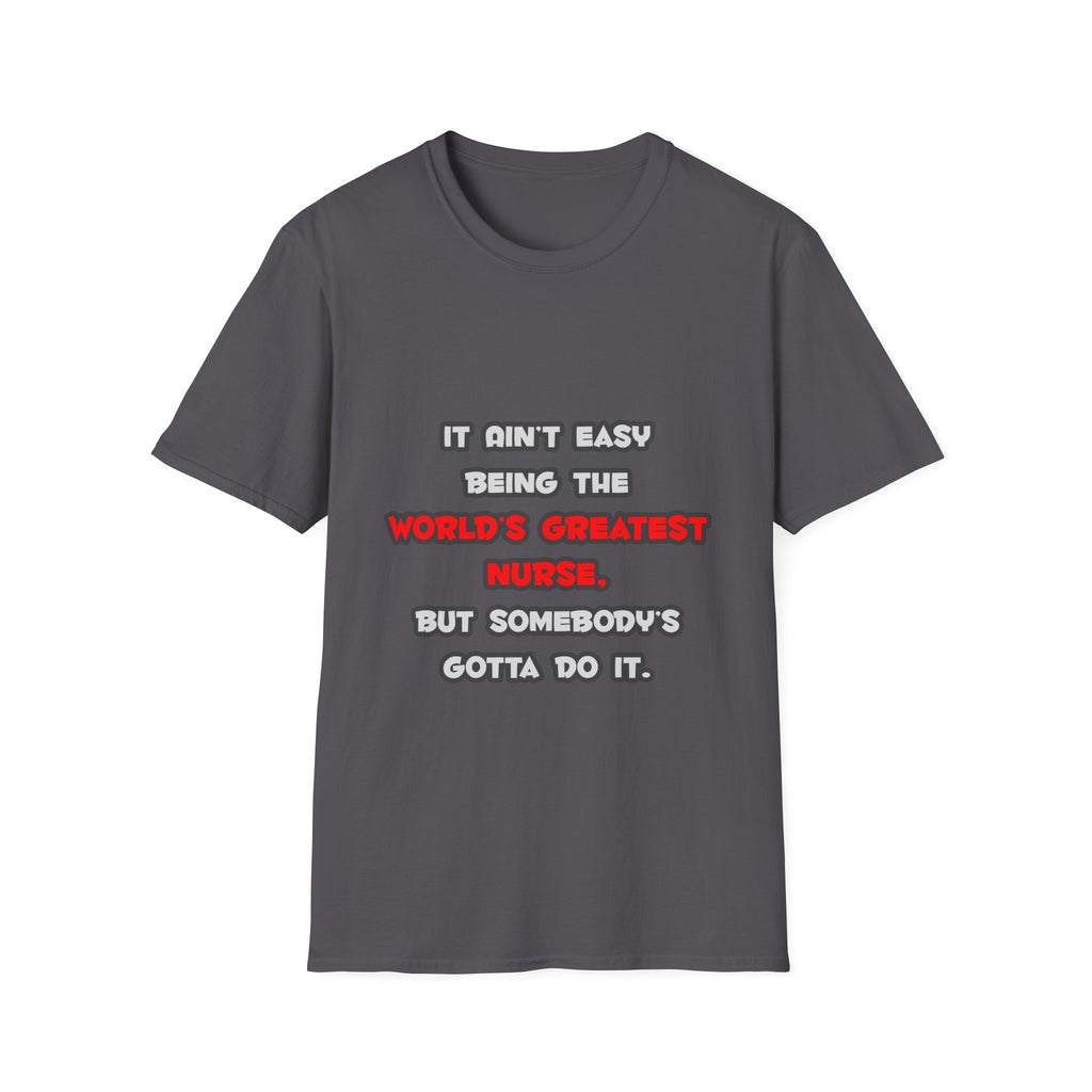 World's Greatest Nurse Joke - Unisex Softstyle T-Shirt