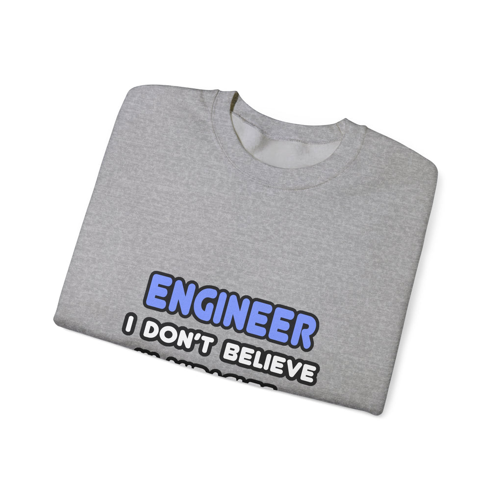 Miracles and Engineers - Unisex Heavy Blend™ Crewneck Sweatshirt