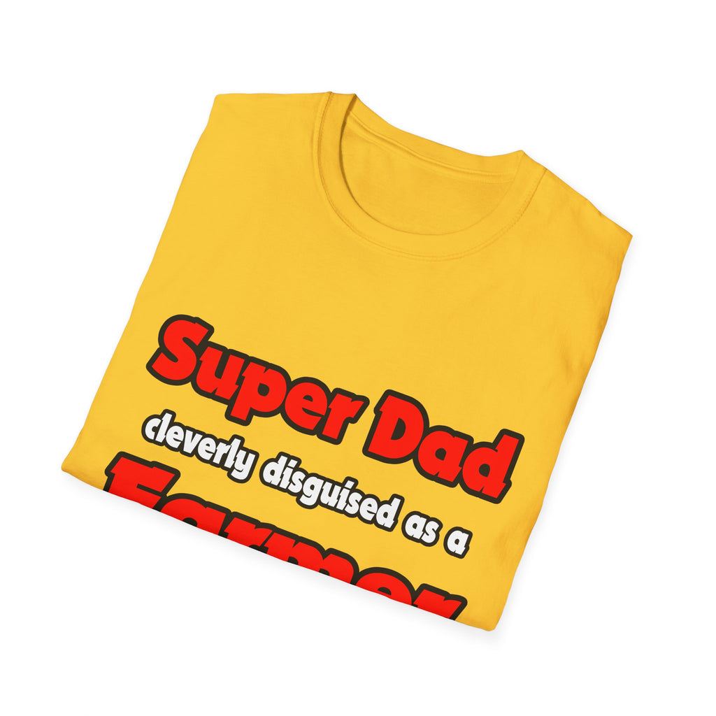 Super Dad ... Farmer - Unisex Softstyle T-Shirt