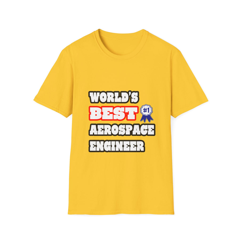 World's Best Aerospace Engineer - Unisex Softstyle T-Shirt