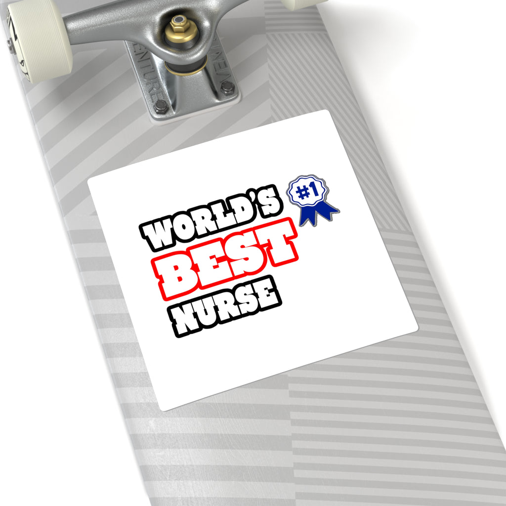 World's Best Nurse - Square Stickers