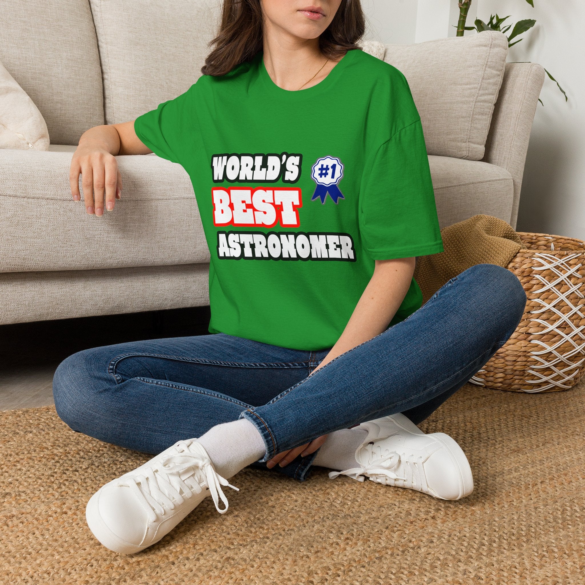 World's Best Astronomer - Unisex Softstyle T-Shirt