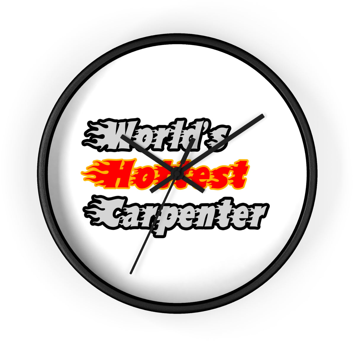 World's Hottest Carpenter - Wall Clock