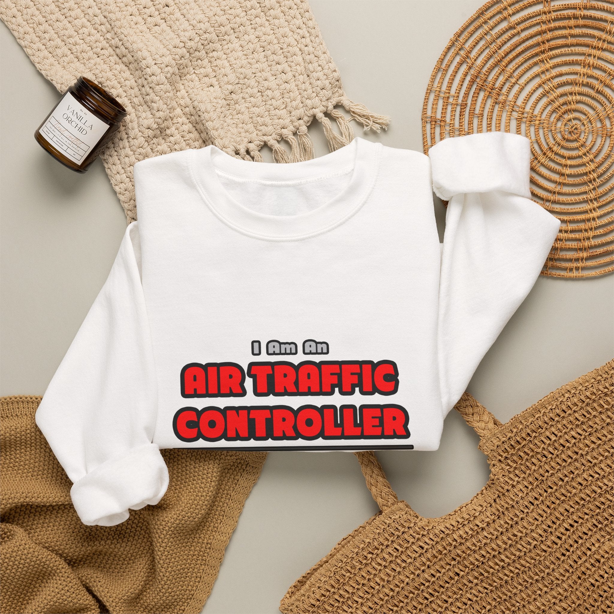 Air Traffic Controller...Work My Magic - Unisex Heavy Blend™ Crewneck Sweatshirt