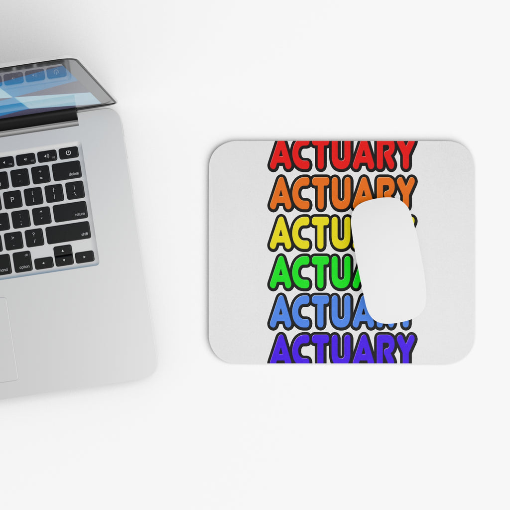 Rainbow Actuary - Mouse Pad (Rectangle)