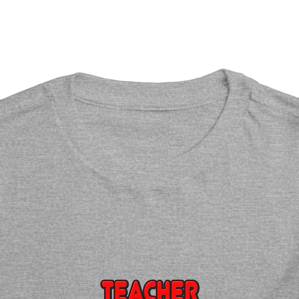 Rainbow Teacher - Toddler Short Sleeve Tee