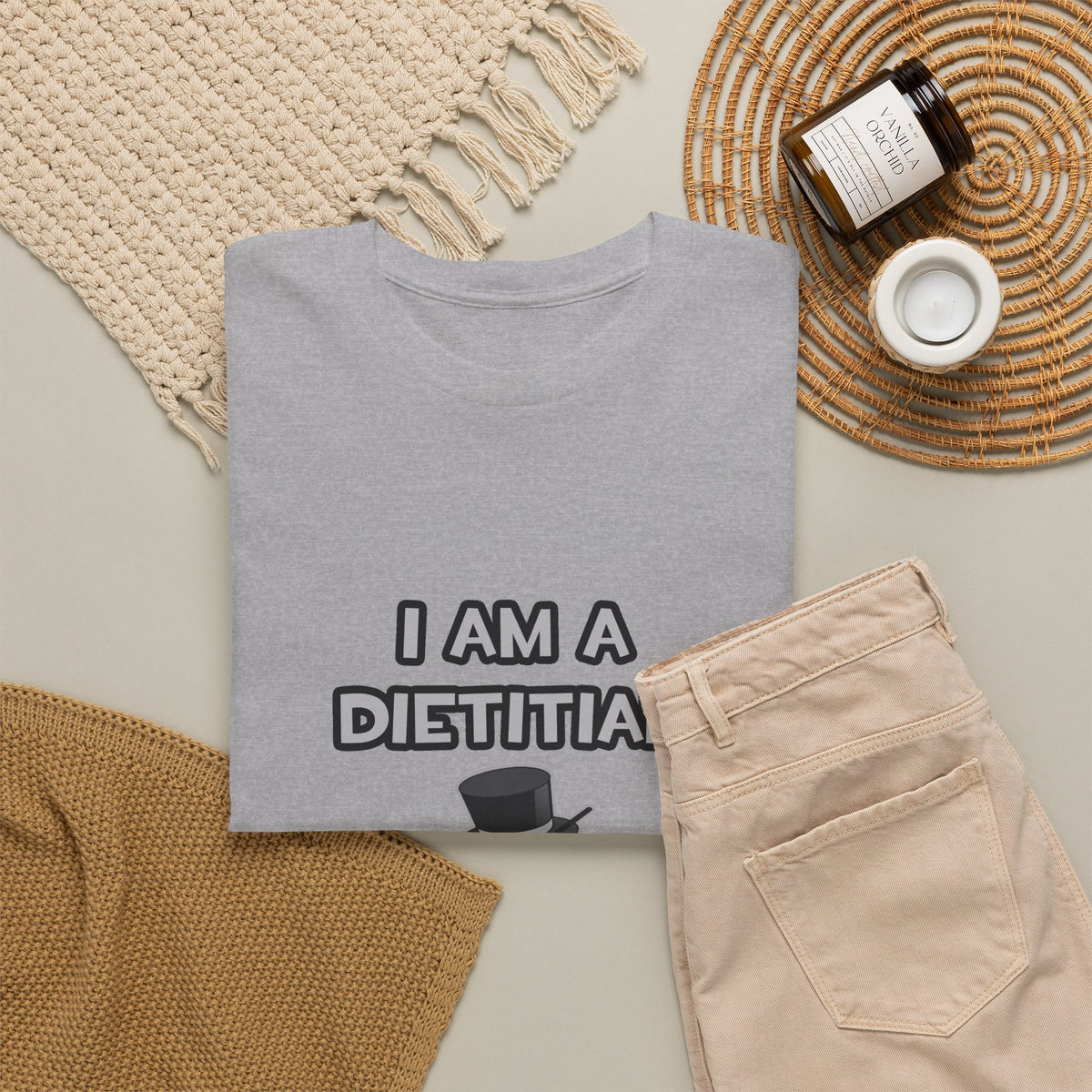I Am A Dietitian ... Not A Magician - Unisex Heavy Cotton Tee