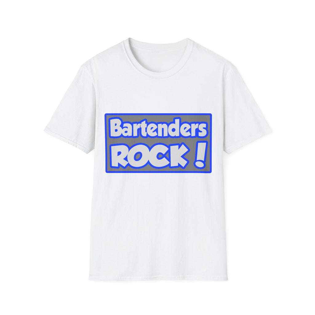 Bartenders Rock! - Unisex Softstyle T-Shirt