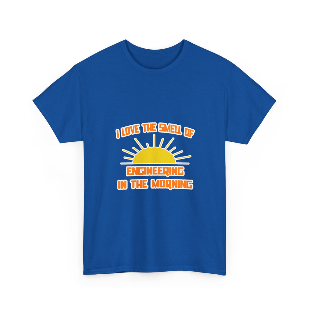 Smell of Engineering in the Morning - Unisex Heavy Cotton Tee