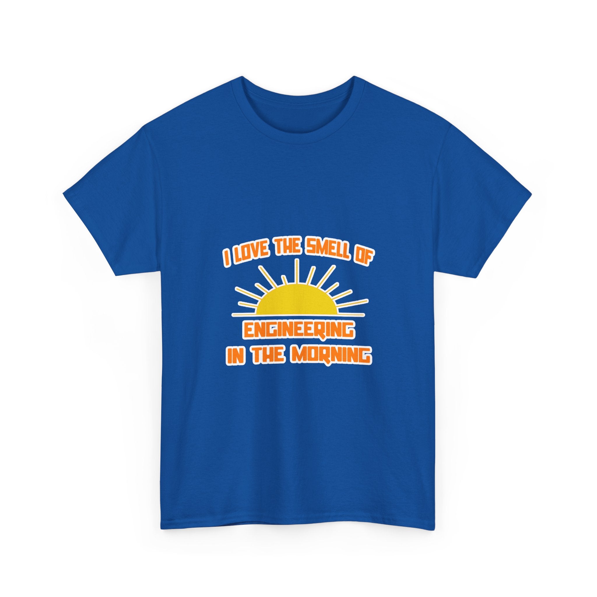 Smell of Engineering in the Morning - Unisex Heavy Cotton Tee