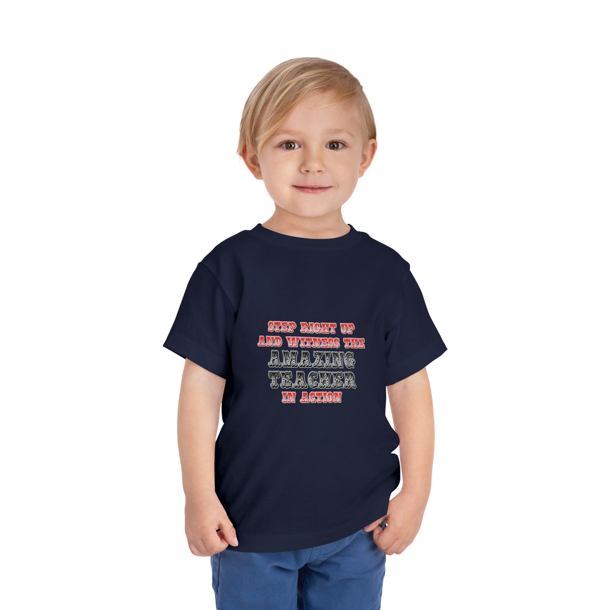 Amazing Teacher In Action - Toddler Short Sleeve Tee