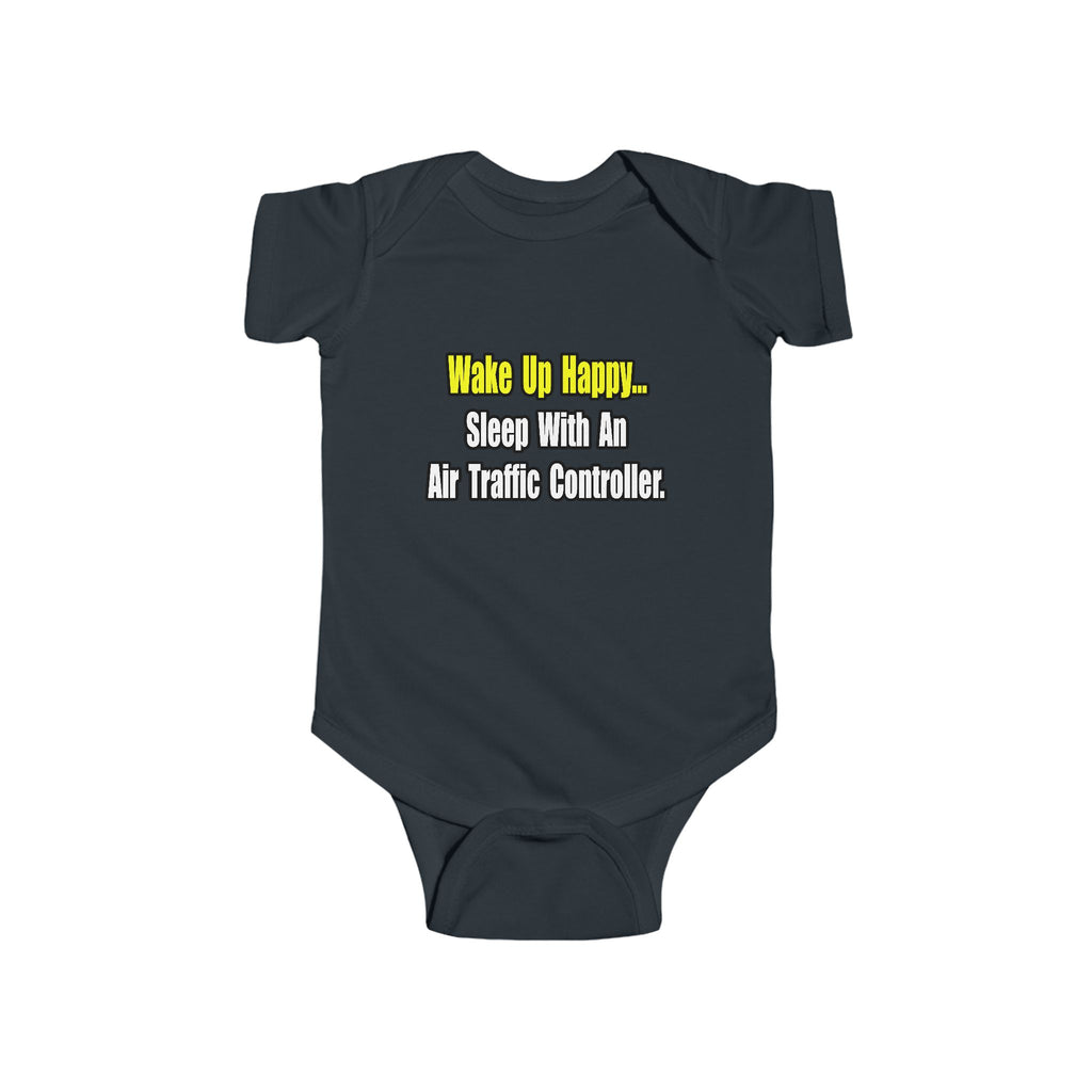 Sleep With An Air Traffic Controller - Infant Fine Jersey Bodysuit