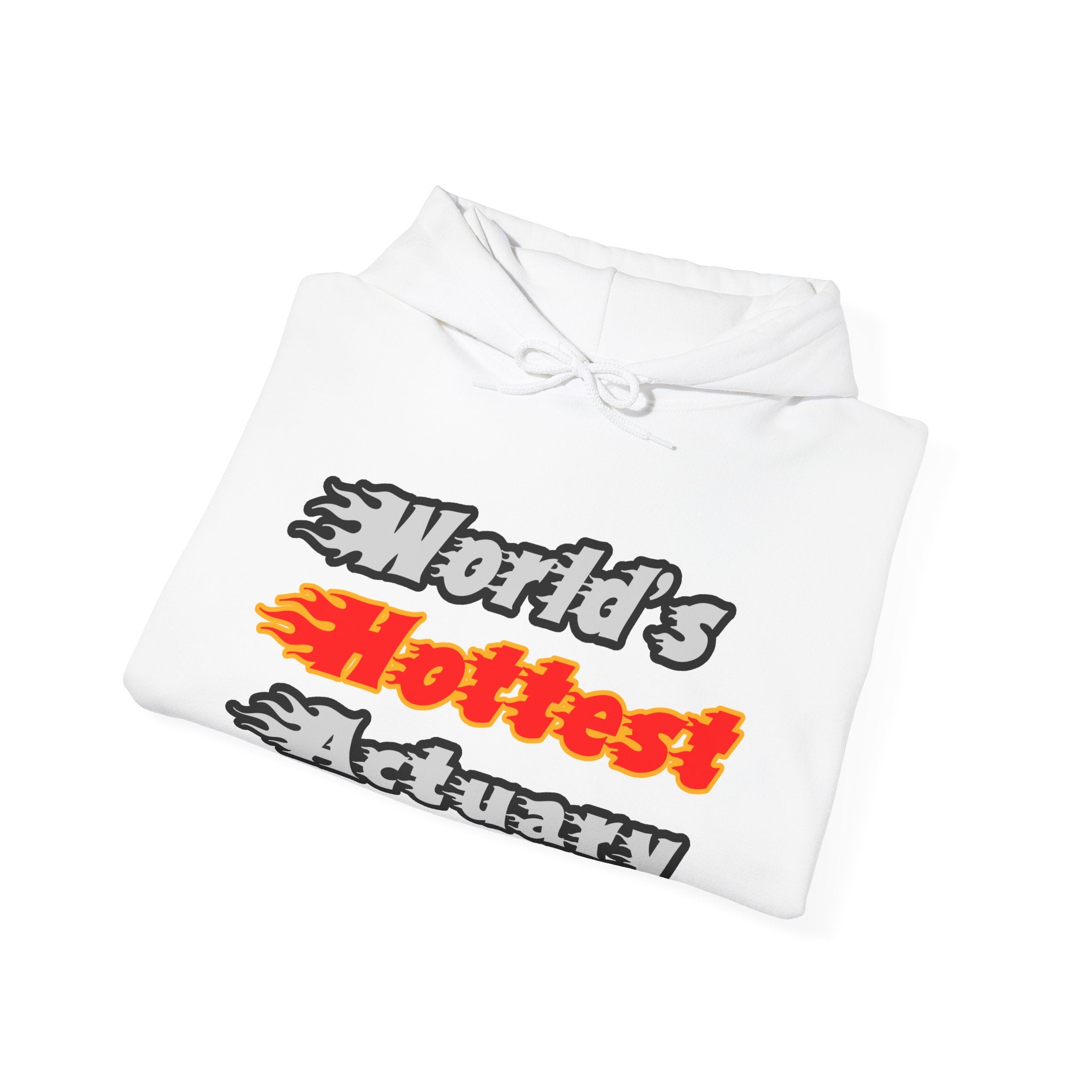 World's Hottest Actuary - Unisex Heavy Blend™ Hooded Sweatshirt