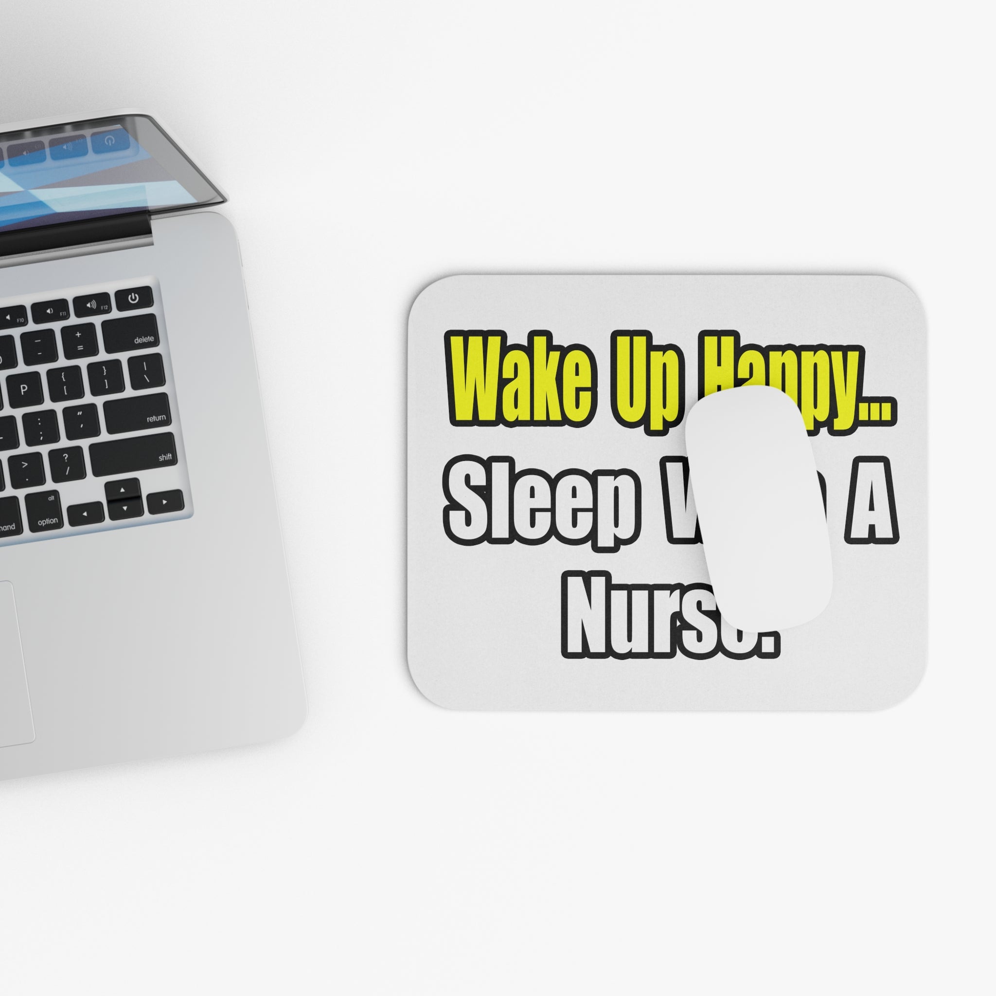 Sleep With a Nurse - Mouse Pad (Rectangle)