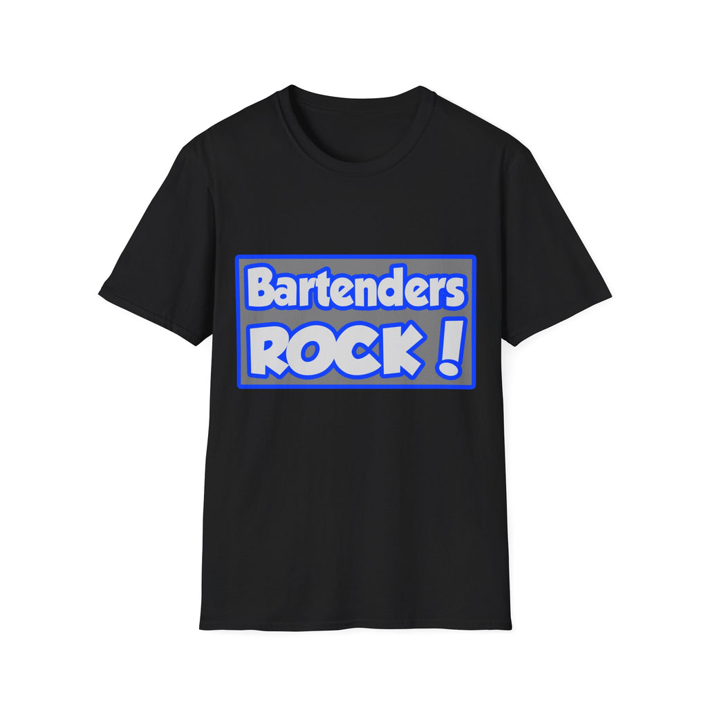 Bartenders Rock! - Unisex Softstyle T-Shirt
