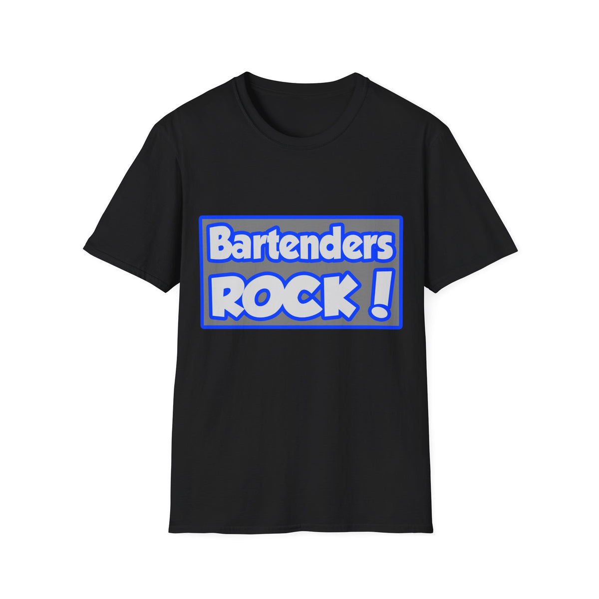 Bartenders Rock! - Unisex Softstyle T-Shirt