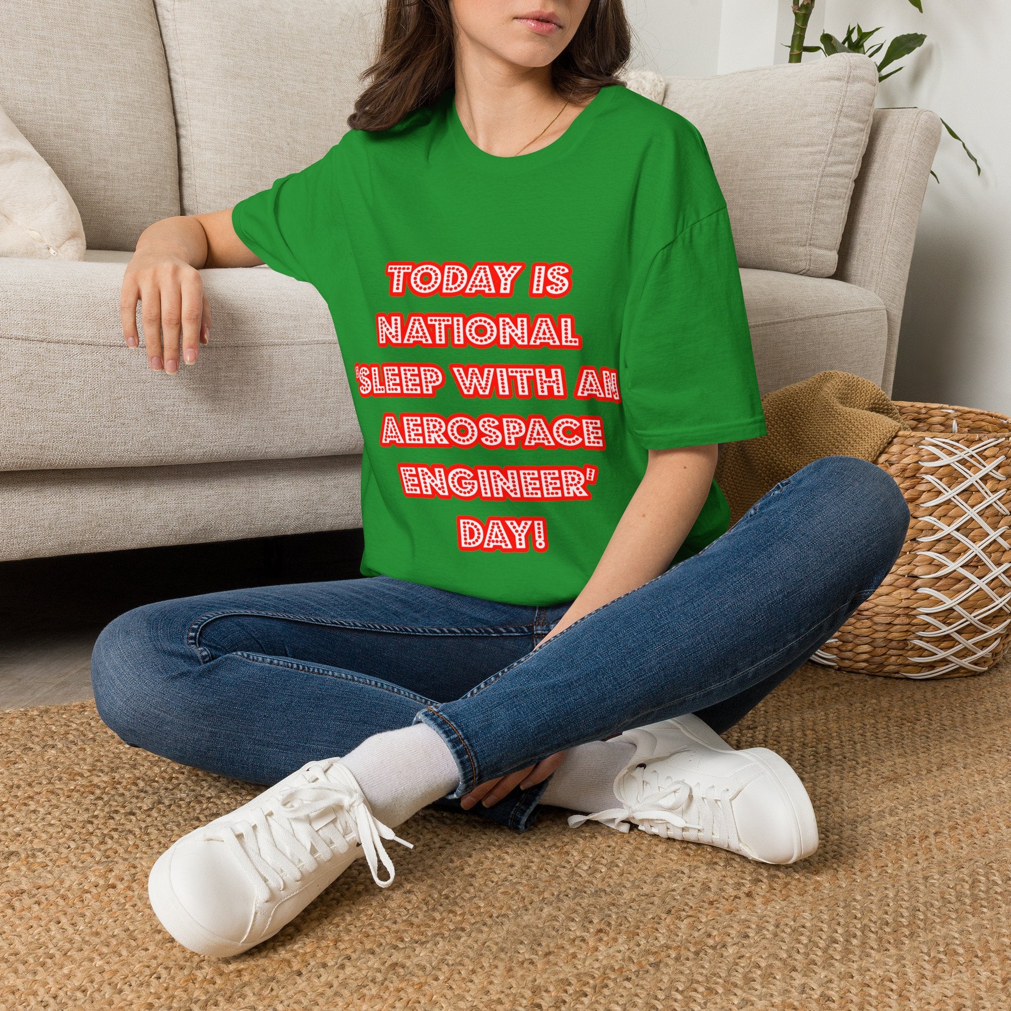 National 'Sleep With an Aerospace Engineer' Day - Unisex Softstyle T-Shirt