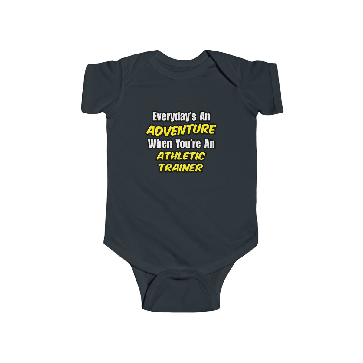 Everyday's An Adventure .. Athletic Trainer - Infant Fine Jersey Bodysuit