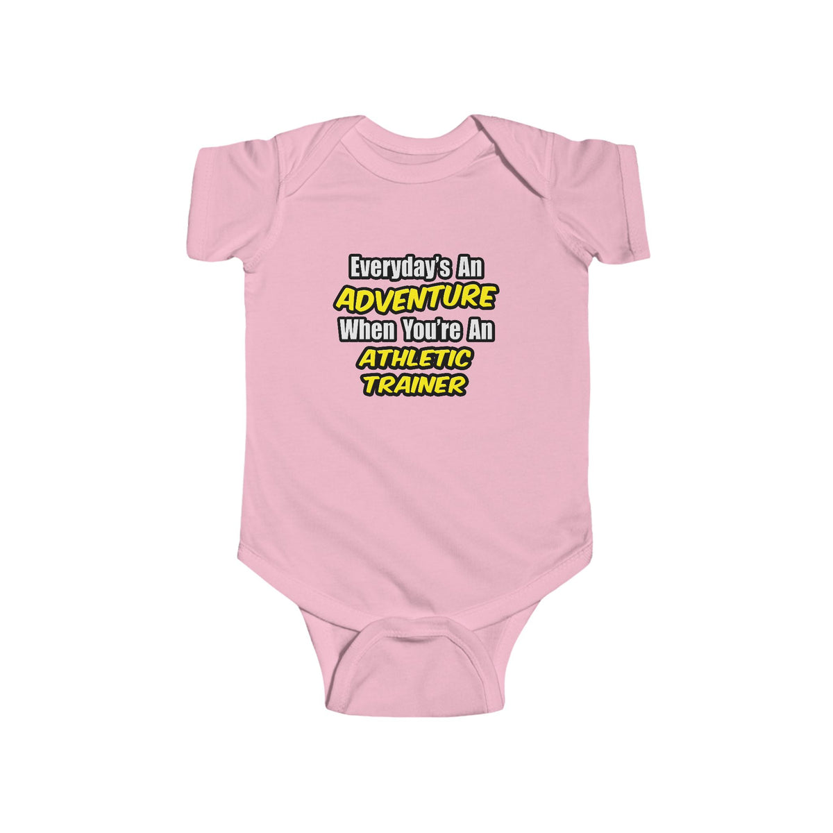 Everyday's An Adventure .. Athletic Trainer - Infant Fine Jersey Bodysuit
