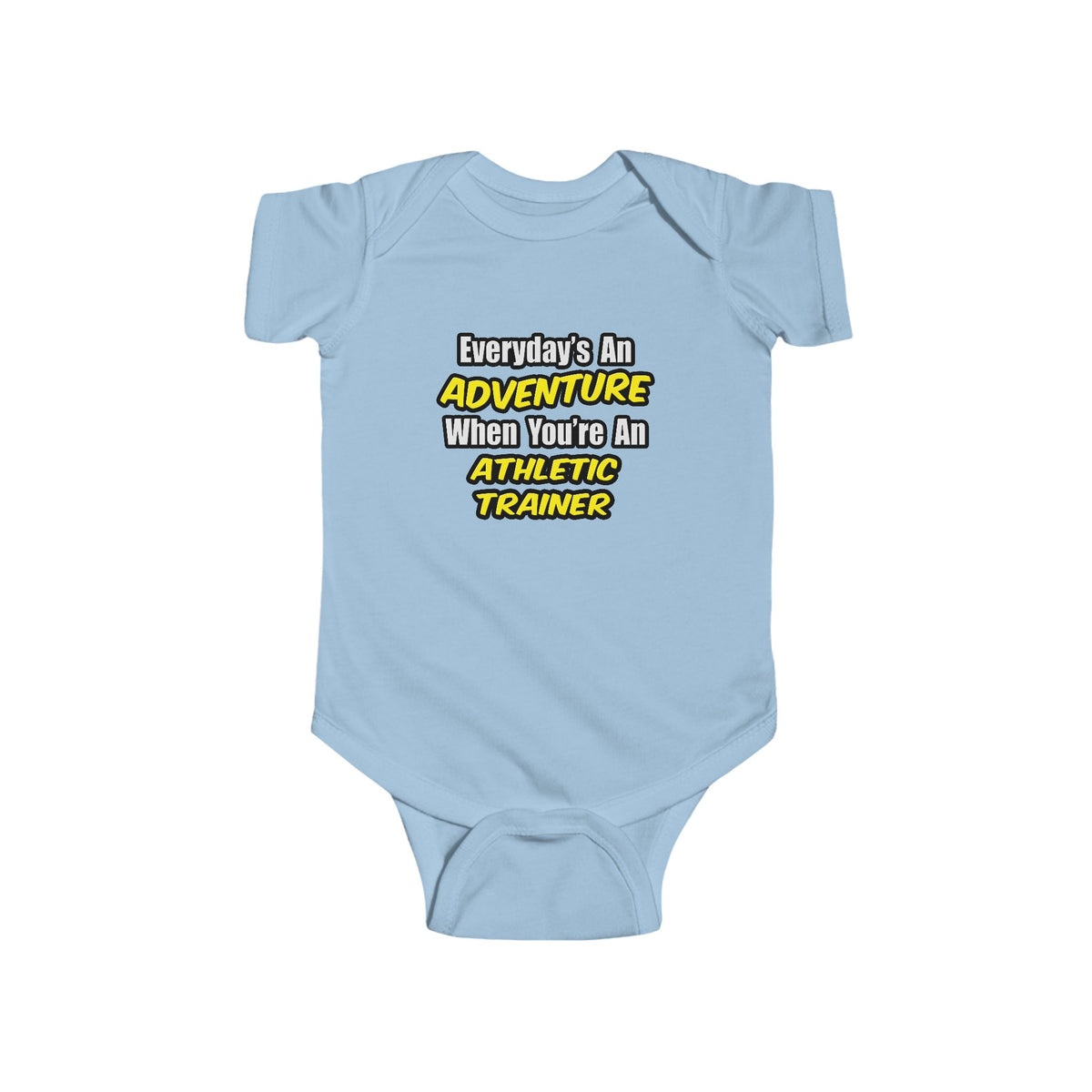 Everyday's An Adventure .. Athletic Trainer - Infant Fine Jersey Bodysuit