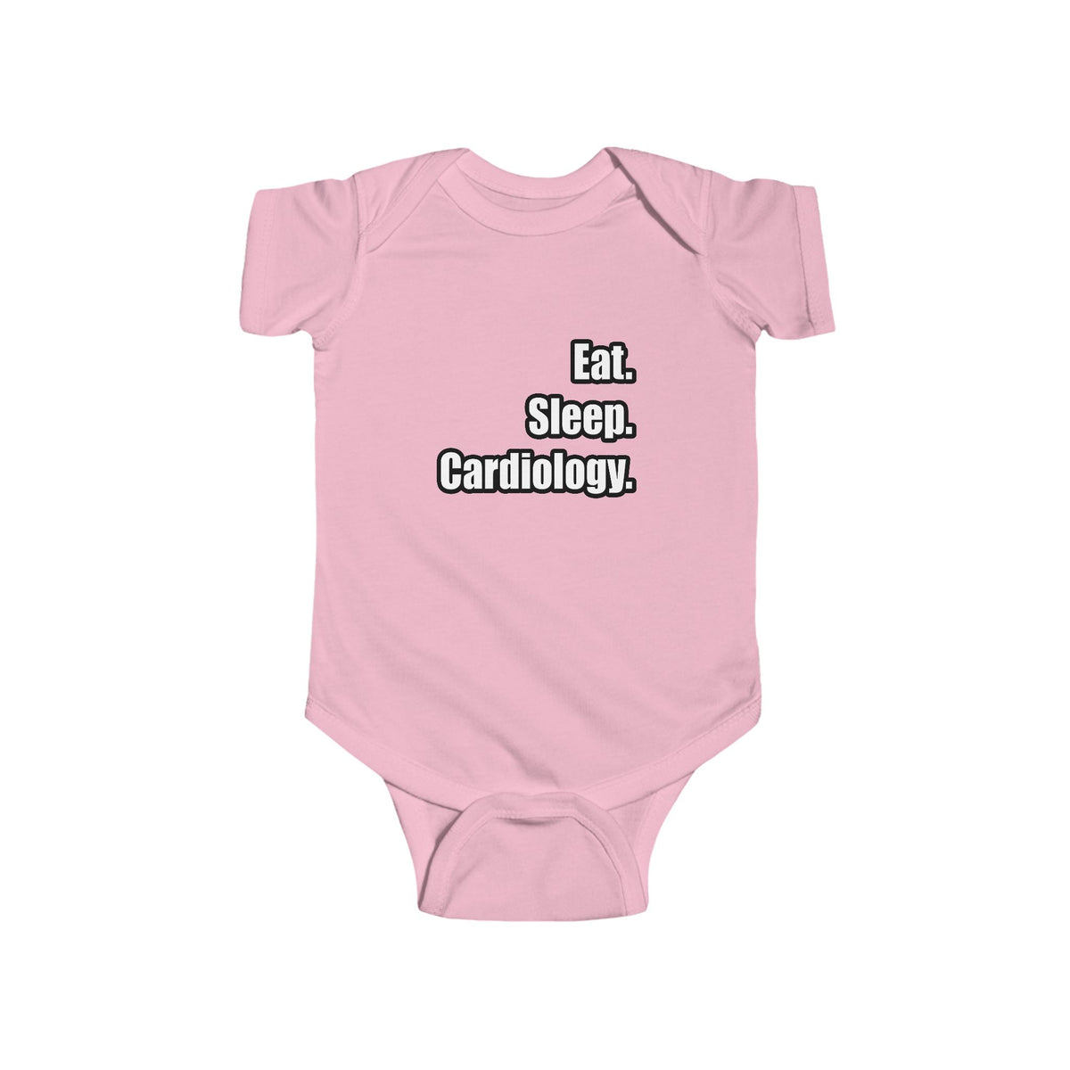 Eat. Sleep. Cardiology - Infant Fine Jersey Bodysuit