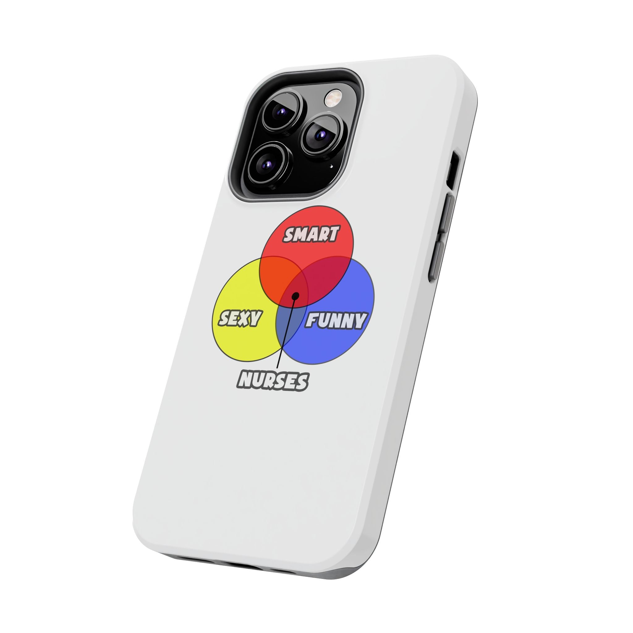 Venn Diagram .. Nurses - Tough Phone Cases