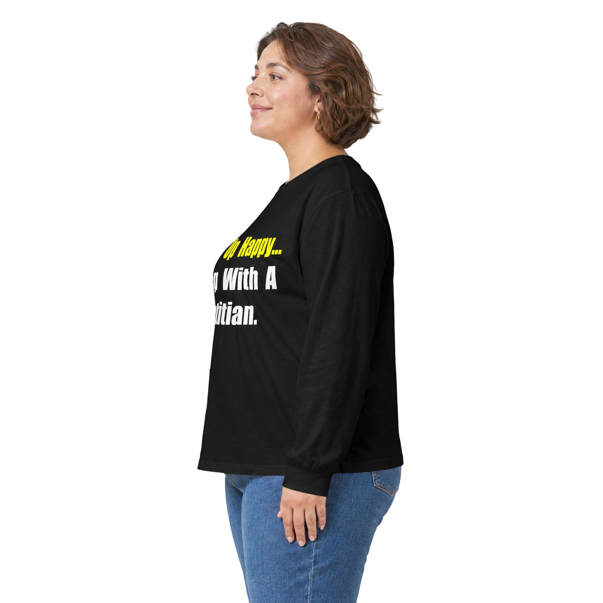 Wake Up Happy...Sleep With A Dietitian - Unisex Ultra Cotton Long Sleeve Tee