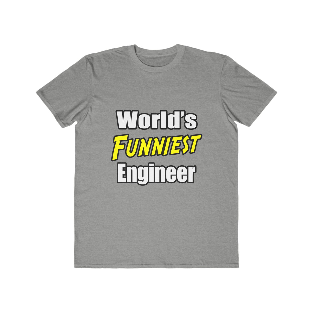 World's Funniest Engineer - Men's Lightweight Fashion Tee