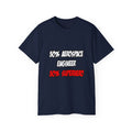 Half Aerospace Engineer...Half Superhero - Unisex Ultra Cotton Tee
