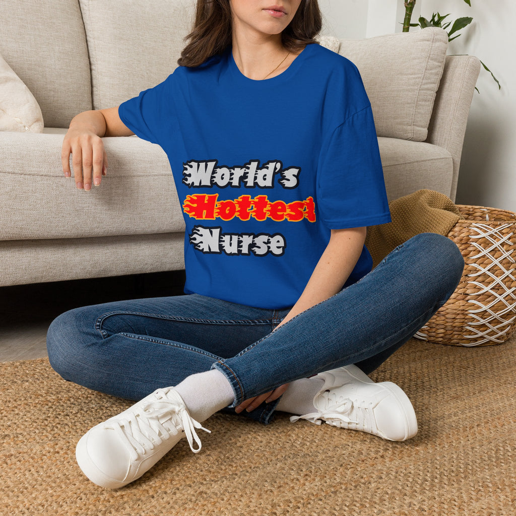 World's Hottest Nurse - Unisex Softstyle T-Shirt