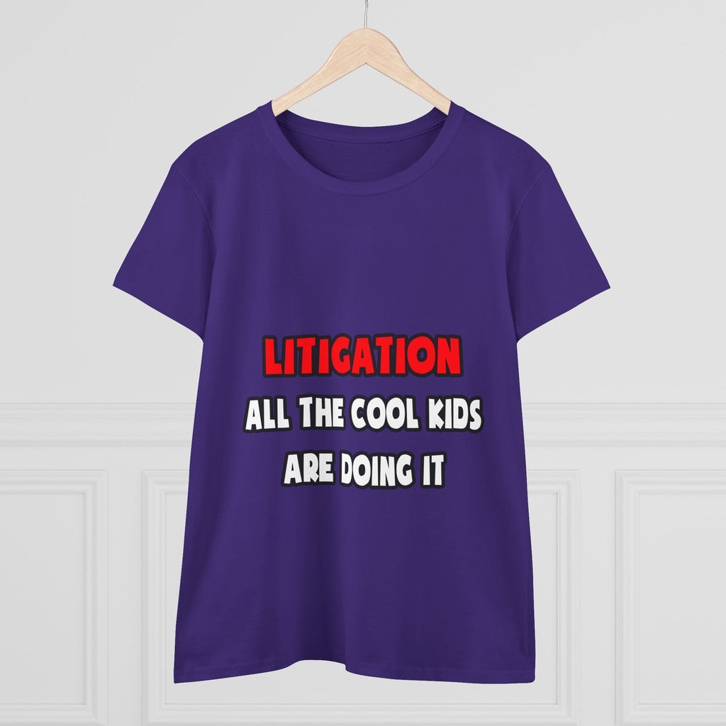 Funny Attorney Shirts and Gifts - Women's Midweight Cotton Tee